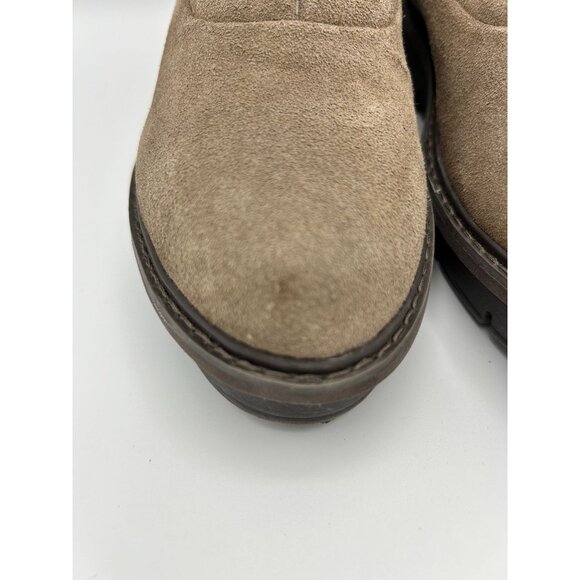 Clarks Collection Womens Faux Suede Slip-On Wedge Loafer Size 7 - Picture 9 of 10